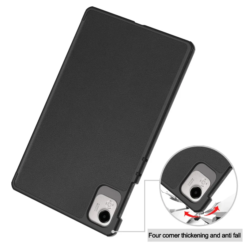 Elegant Tri-Folding PU Leather Tablet Cover
