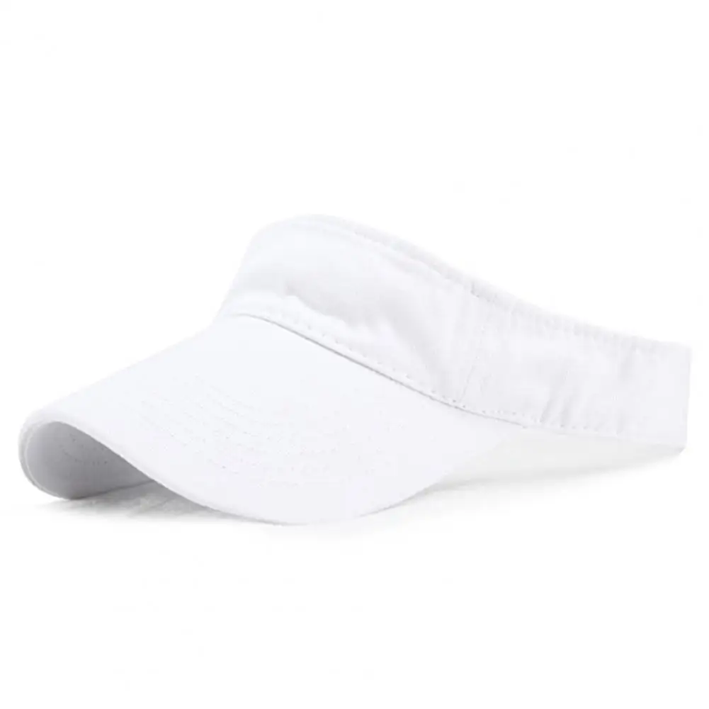 Sun Hat Denim Baseball Hat Adjustable Visor Uv Protection Empty Top Tennis Running Sport Cap Men Women Summer