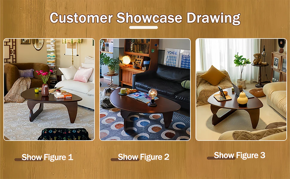 small wood coffee table