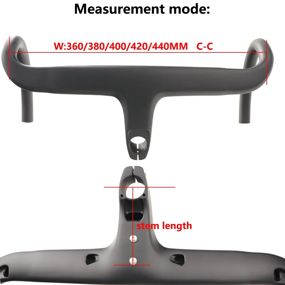 Kocevlo 一体型ハンドル カーボン 380/80mm サイコンマウント