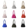 Women Handbags Large Capacity Puffer Tote Bag Nylon Down Cotton Lightweight Dual-use Shoulder Bags Drawstring Bucket Handbag 6