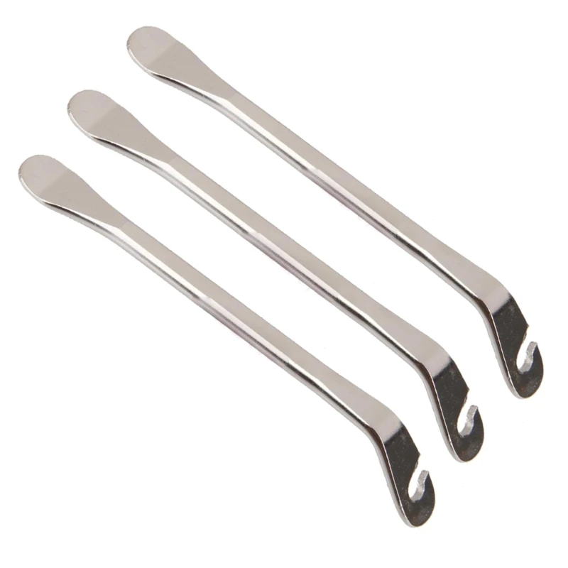 

3 Pcs for Crowbar Bike Flat Steel Pry Bar Tire Opener Tool D5QD