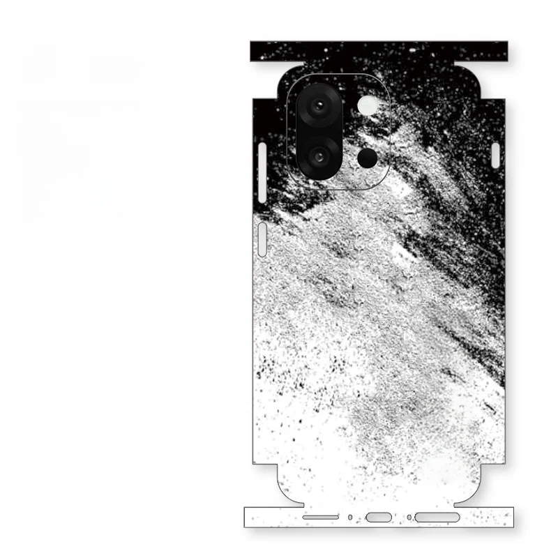Stylish Full Decal Cover: Skin Wrap Sticker for Smartphone Back and Sides