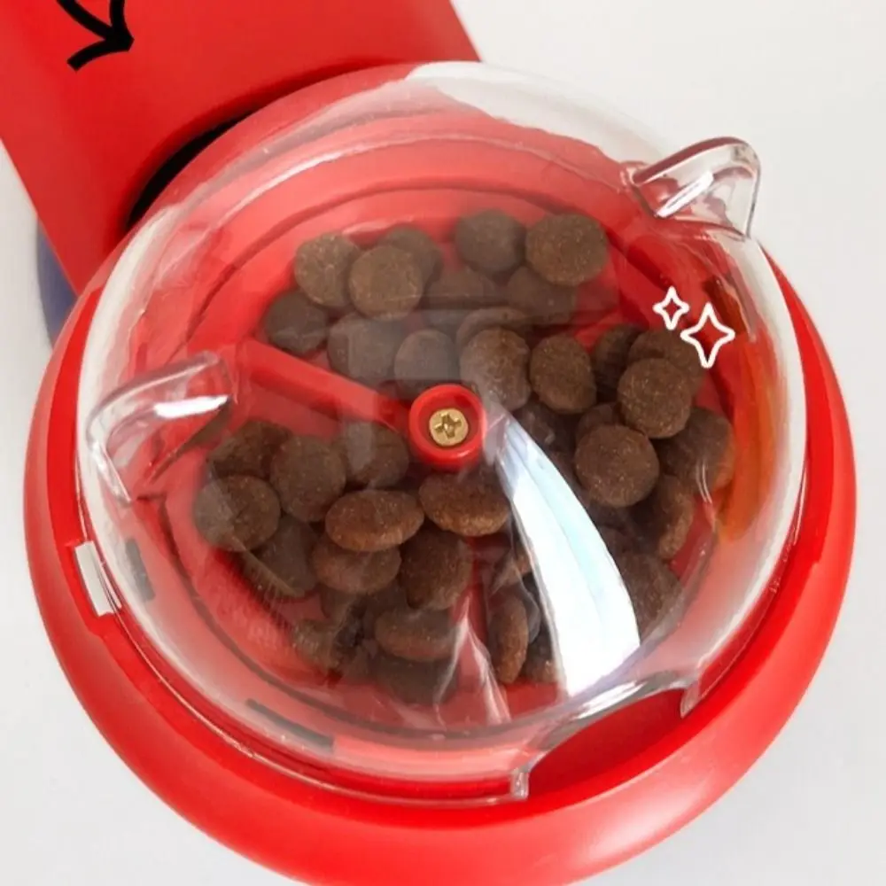 Creative Cartoon Dog Puzzle Feeder Plastic Press Dog Food Dispenser Colorful Rotating Pet Interactive Toy Dog Training