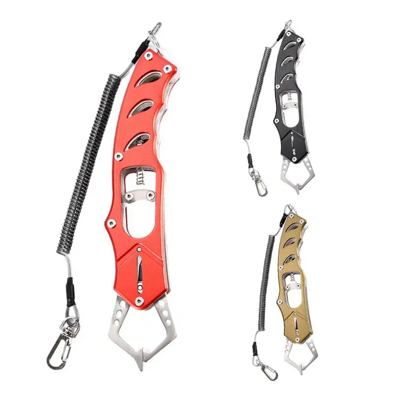 

Fish Holder Tool Best Fish Gripper Rust-Proof Professional Fish Holder Stainless Steel Grabber Best Fish Gripper For Fishing