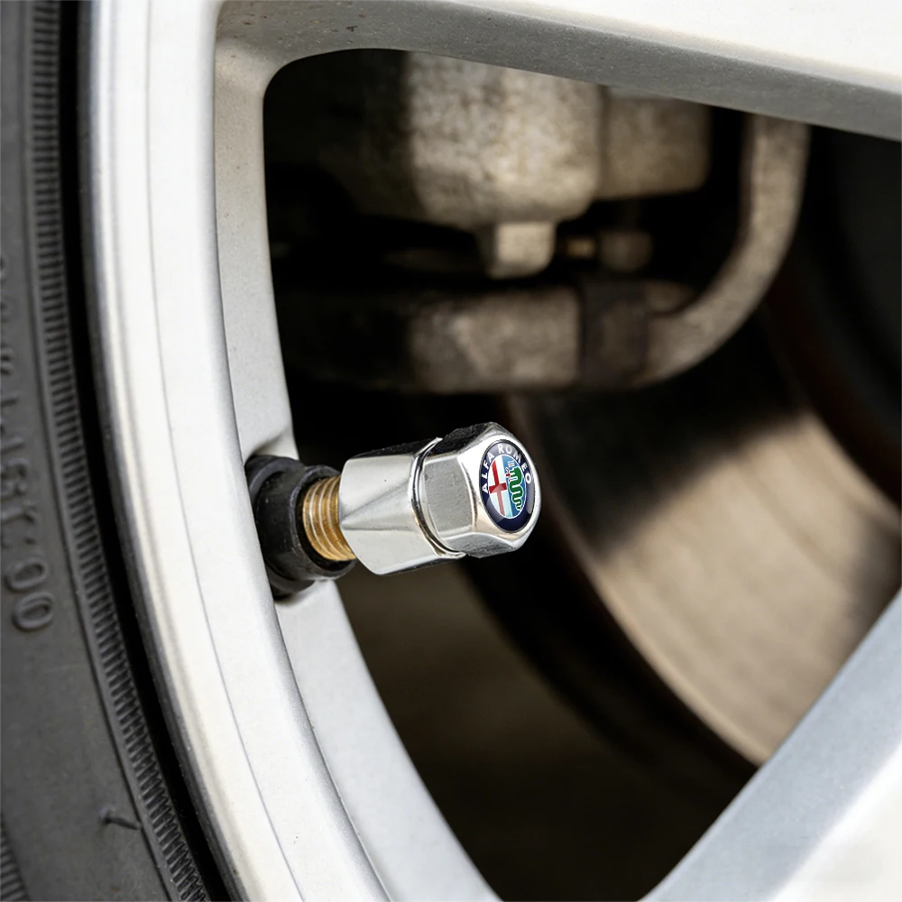 Universal Vehicle Tire Valve Dust Cover Caps - Auto, Truck, Motorcycle, and Bike Wheels
