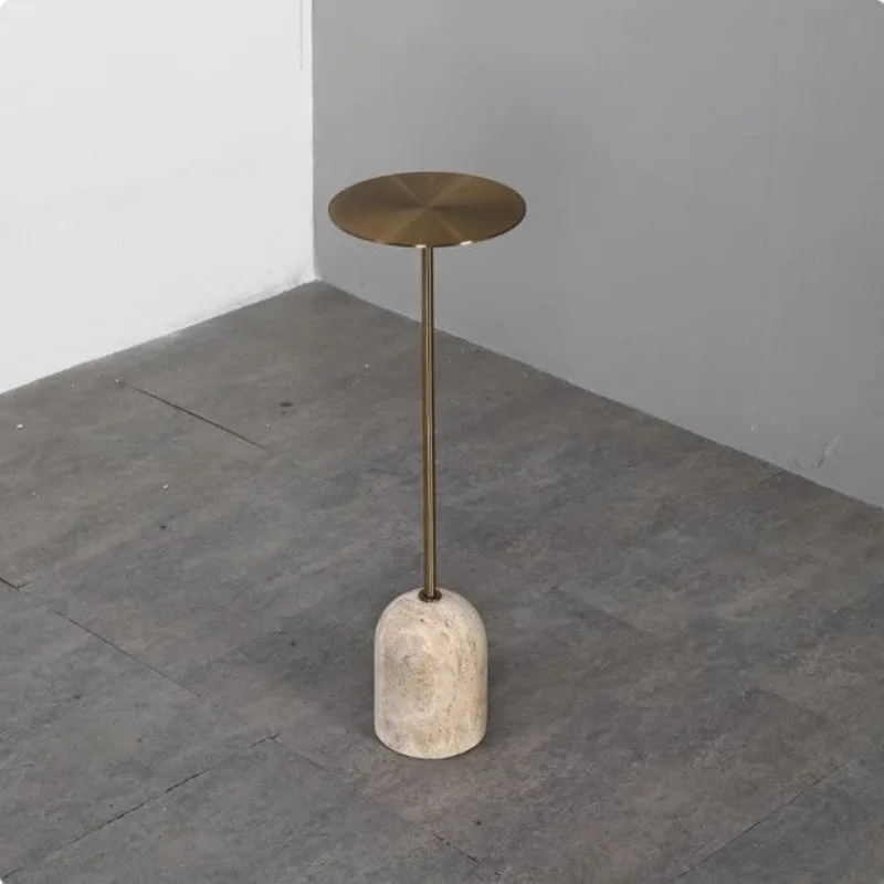 Modern Stainless Steel Art Sofa Tables Simple Multifunctional Bedroom Side Table Creative Luxury Relaxing Living Room Furniture