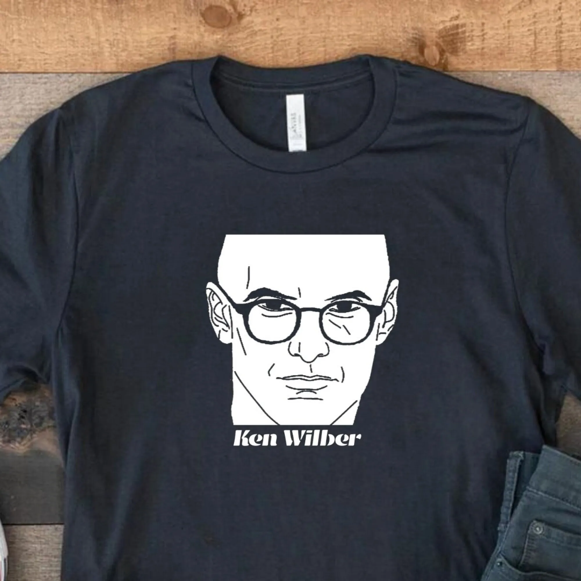 Ken Wilber Iconic T Shirt Tribute To A Philosoptic