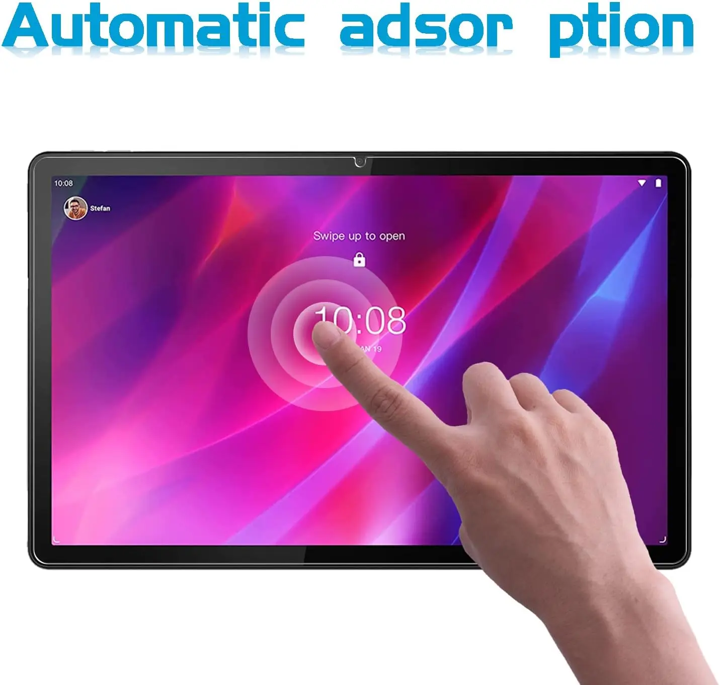 Protetor de Tela de Vidro Temperado para Lenovo Tab Película Protetora Anti Risco Transparente 11 2023 Tb-j616f Tb-j607f P11 Plus Pcs - Imagem 3