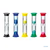 Sand Meter 30 Seconds/1 Minute/2 Minutes/3 Minutes/5 Minutes/10 Minutes Plastic Sand Timer Small Clock Hourglass Clocks 2