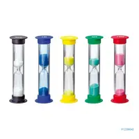 Sand Meter 30 Seconds/1 Minute/2 Minutes/3 Minutes/5 Minutes/10 Minutes Plastic Sand Timer Small Clock Hourglass Clocks 2