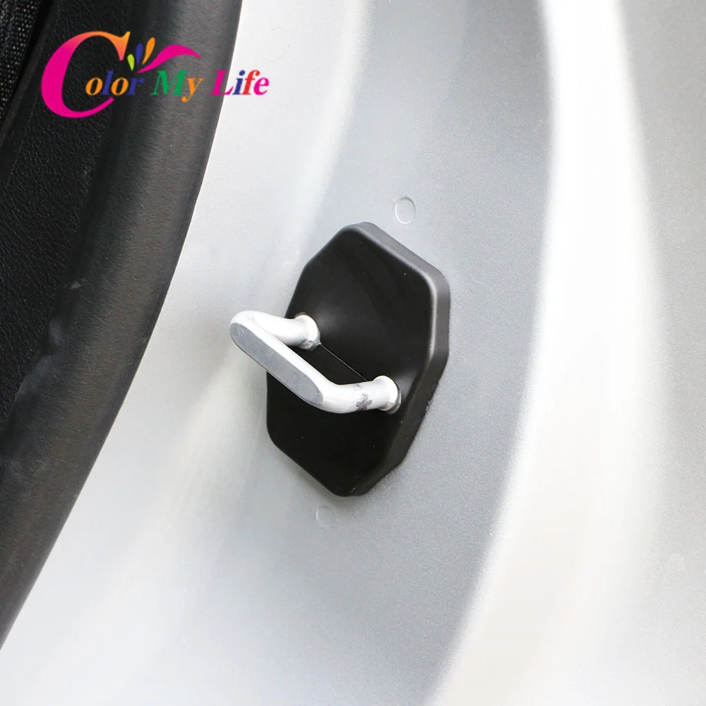 ABS 자동차 도어 잠금 커버 BMW 1 2 5 7 시리즈 G30 G38 G11 G01 G02 G05 F48 F39 F15 F16 문 Stoper 장식 액세서리