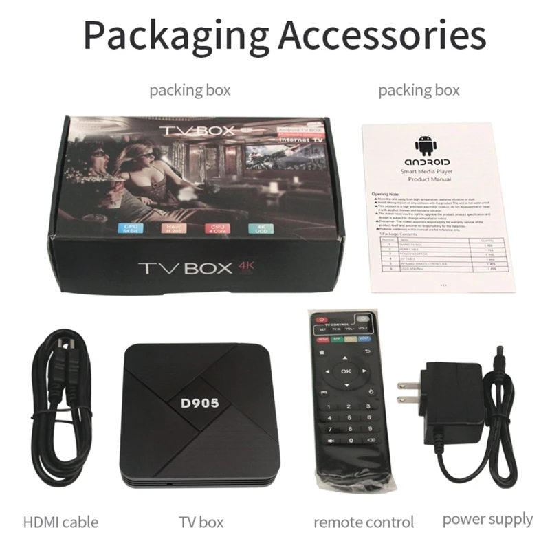 Youin You-Box 4K / Smart TV Box Android TV con TDT