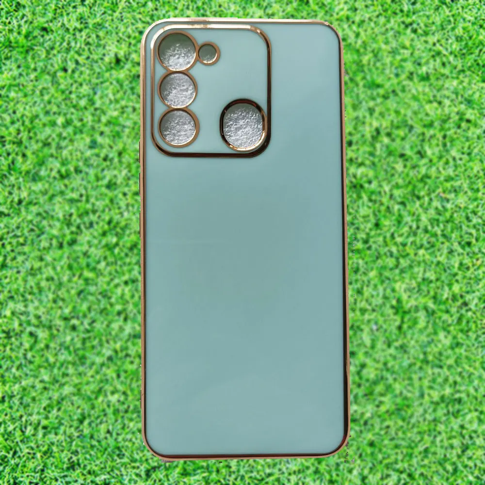 Silicone Frame Clear Frosted Translucent Phone Case
