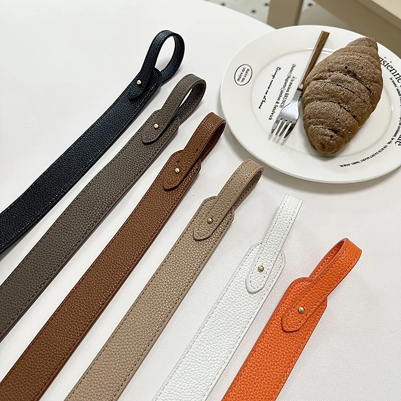 

Knitted One Shoulder Bag Extension Belt Handbag Black Shoulder Strap Bag Accessories Adjustable Crossbody Bag Belt Niche Design