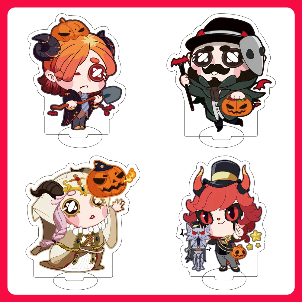 

Hot Game Identity V Acrylic Stand Doll Anime Perfumer Sculptor Antiquarian Ithaqua Figure Model Plate Cosplay Toy for Gift