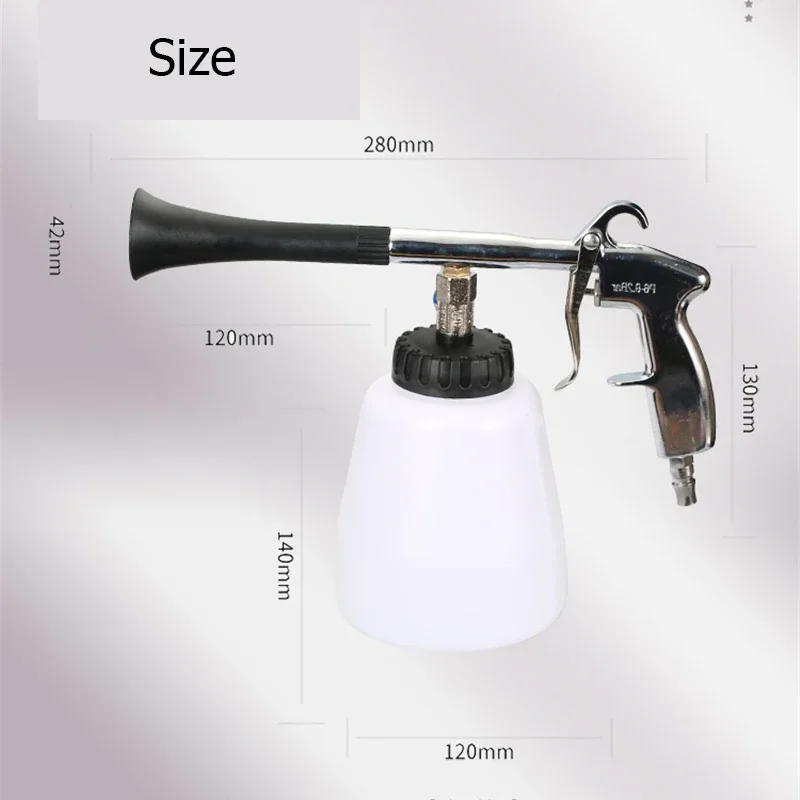Car Wash Water Gun Pressure Washer Gun Cleaning Gun 1L kettle Tornador Tool for Automobiles