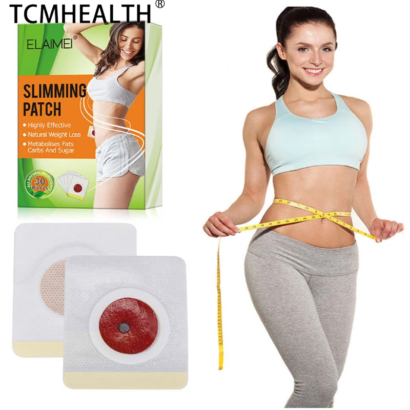 

30pcs Fat Burning Patch Belly Stickers Chinese Medicine Slimming Products Slim Detox Adhesive Sheet Effective Fat Burning