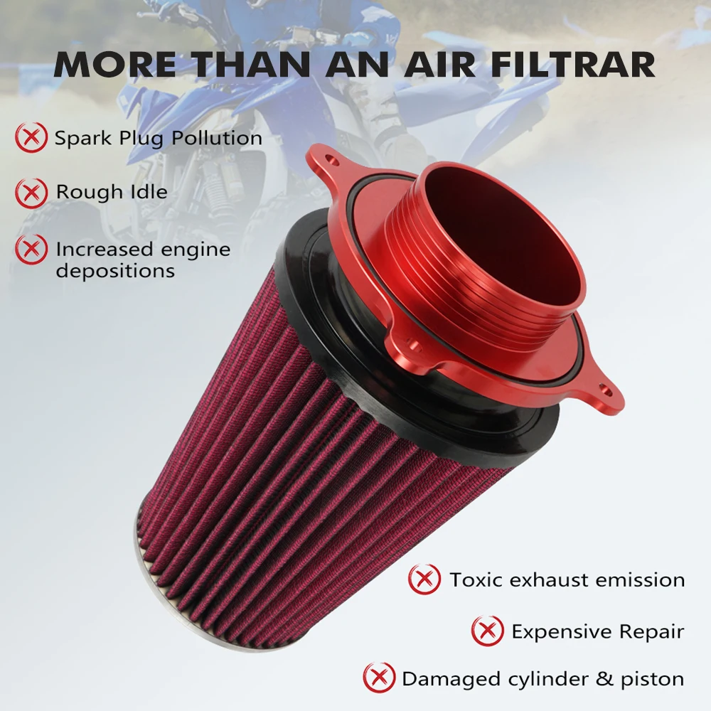 

For YAMAHA Raptor 700 ATV Air Filter Intake Kit 2006-2011 2013-2022 GYTR EDITION SPECIAL EDITION 2007 RAPTOR 700R ATV Parts