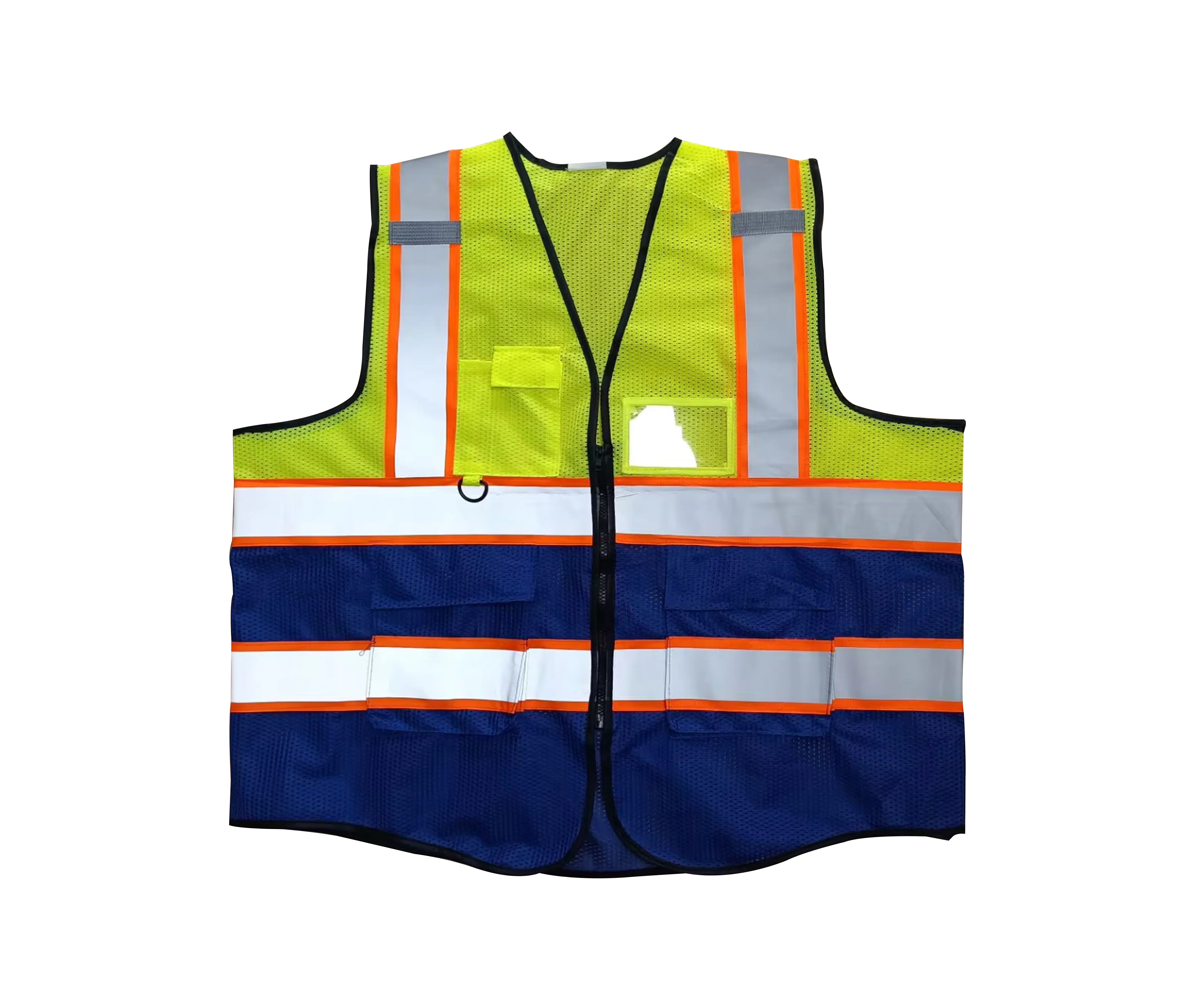Mesh Safety Vest Your Text Reflective Motocycle Vest Hi Visibility Construction Work Uniform Security ANSI reflective safety vest