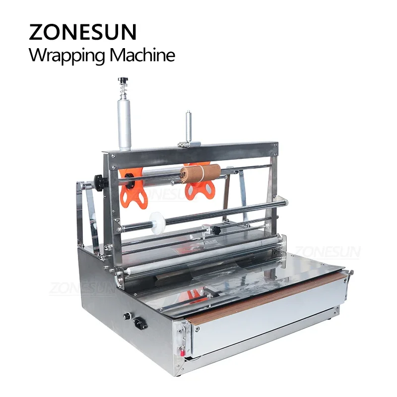ZONESUN ZS-ACW88 Manual Cigarette Poker Box BOPP Cellophane Film Heat Sealing Wrapping Packaing Machine 4