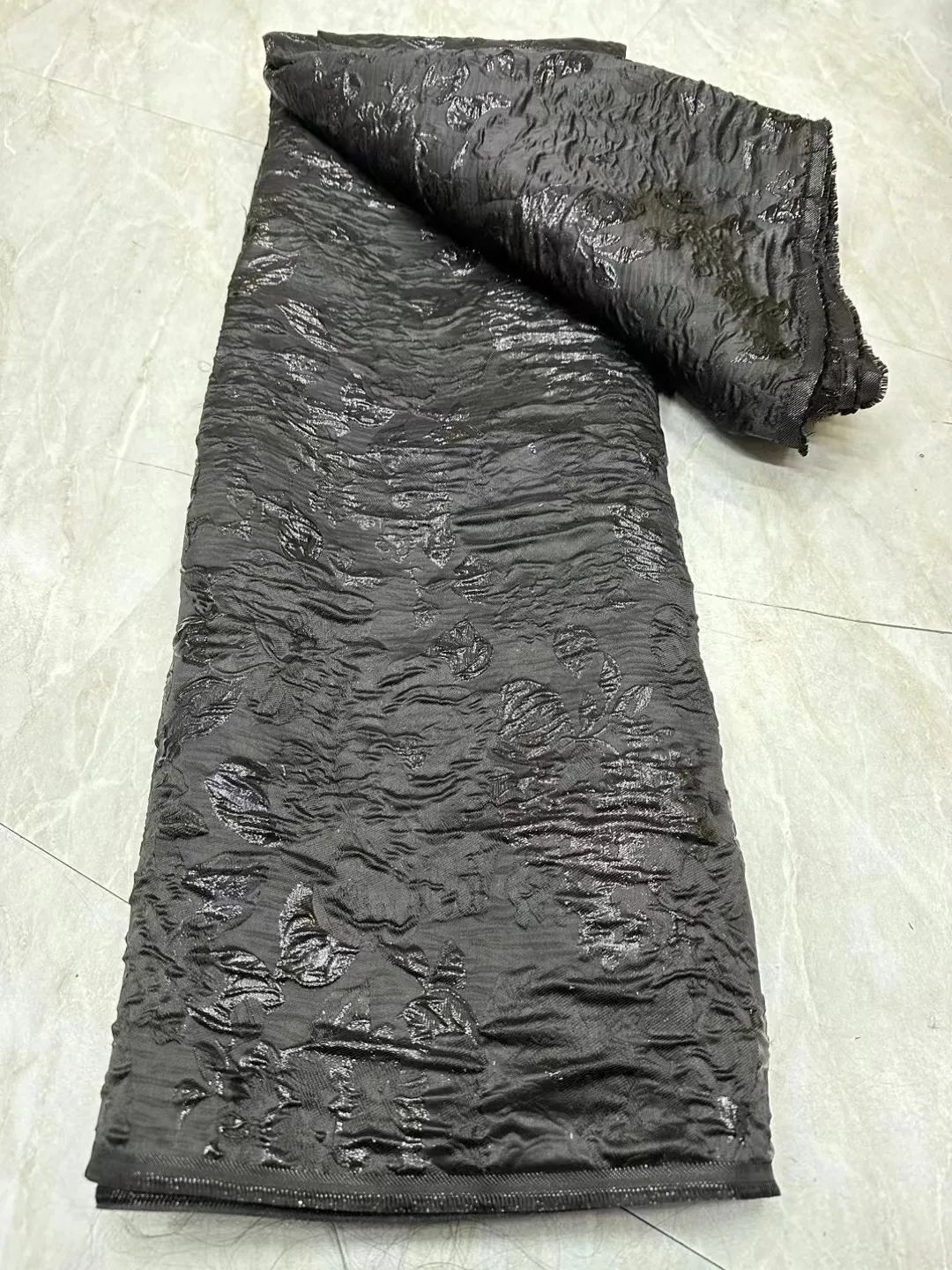 

2024 High Quality African Brocade Jacquard Lace Fabric Embroidered French Tulle Lace Fabric For Nigerian Party Dress