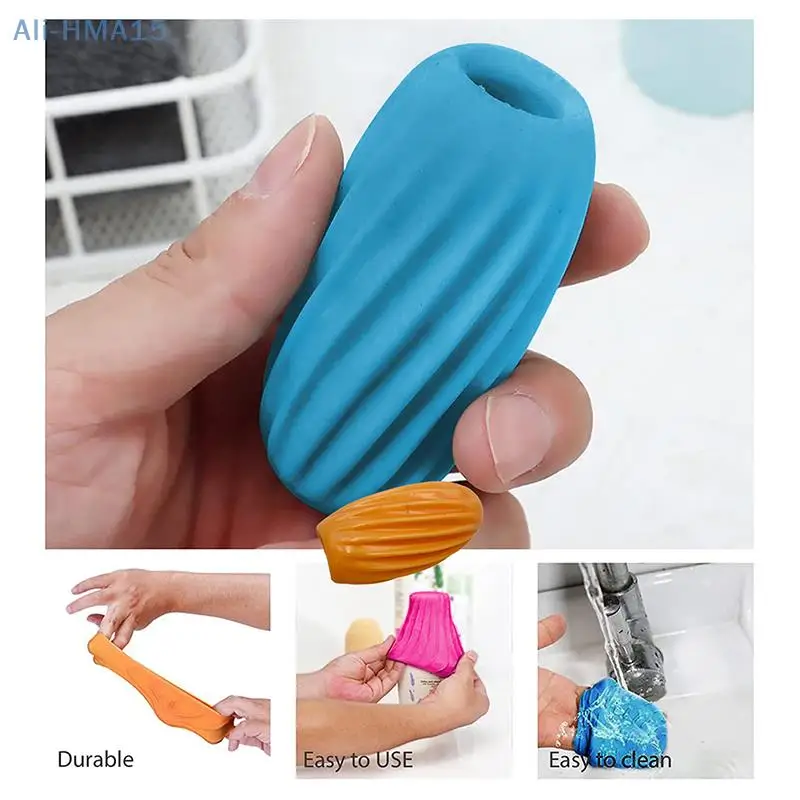 Leak Proof Cover Silicone Cosmetic Leakproof Sleeve Toiletries Container Shampoo Conditioner Bottle Anti-leak 4