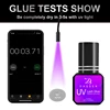 UV Lash Glue Eye Lash Extension Glue 5ml Quick Dry In 1 Second Long-Lasting Waterproof Eyelash Glue UV Glue For Lash Extension 4