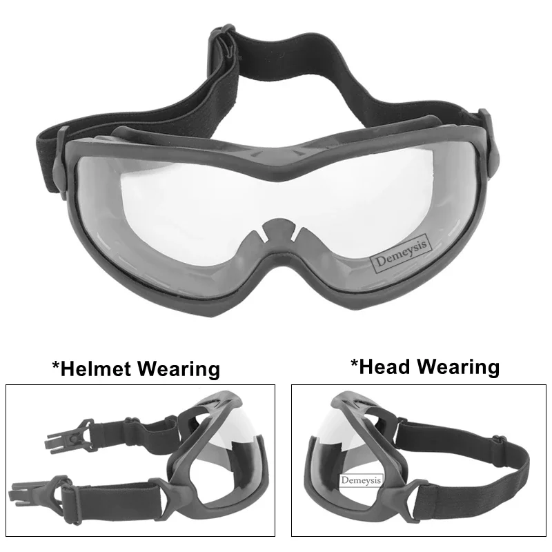 Tactical Safety Goggles Anti Fog for Airsoft Paintball