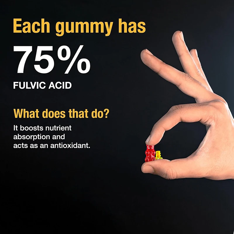 Shilajit Gold Gummies For Bones Joints Energy Endurance Muscle Recovery