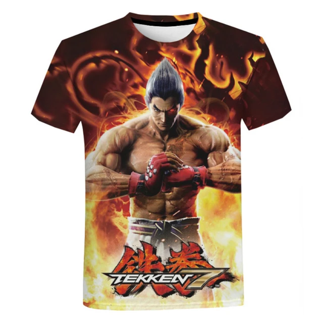 Street Fighter T-Shirts Anime Fightings Game 3D Print Streetwear Men Women  Fashion Oversized T Shirt Harajuku Kids Tees Tops - AliExpress