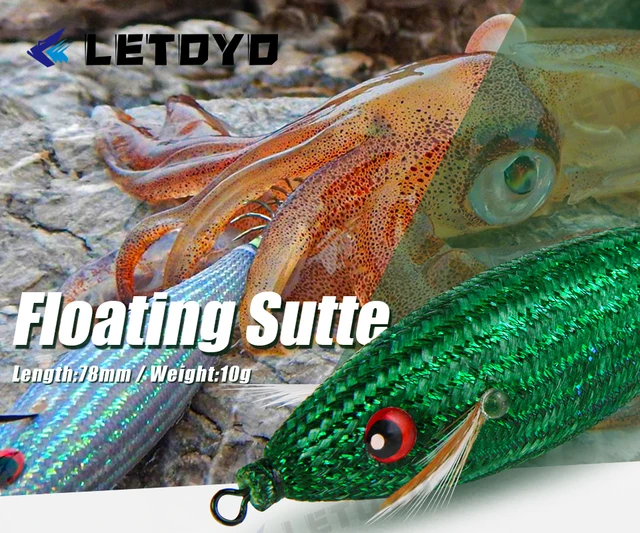 Letoyo-señuelo de pesca de calamar, cebo Artificia – Grandado