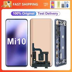 Ensemble écran tactile LCD de remplacement, 6.67 pouces, pour Xiaomi Mi 10 MeurJ2G MeurJ2I Mi 10 Pro 5G, original