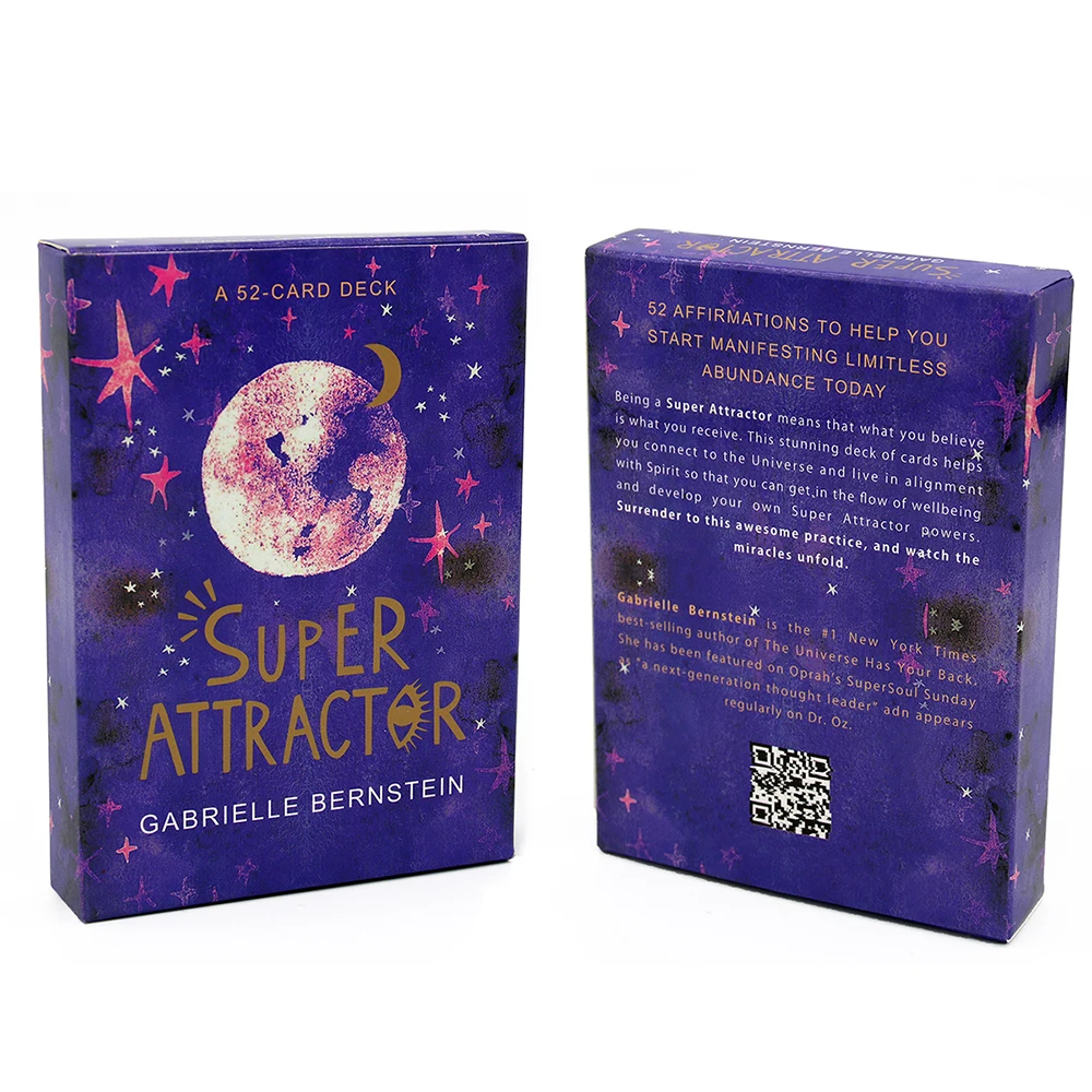 Super Attractor Oracle Deck Angels and Ancestors Oracle Cards Fortune Telling Game Divination Tools Card Game Gabrielle Bernstei 2