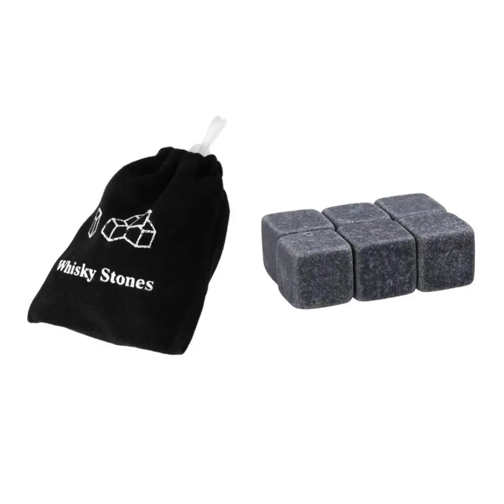 Whiskey Stones Sipping Cooler Reusable Whisky Ice Stone Whisky Natural Rocks Bar Wine Cooler Party Wedding Gifts