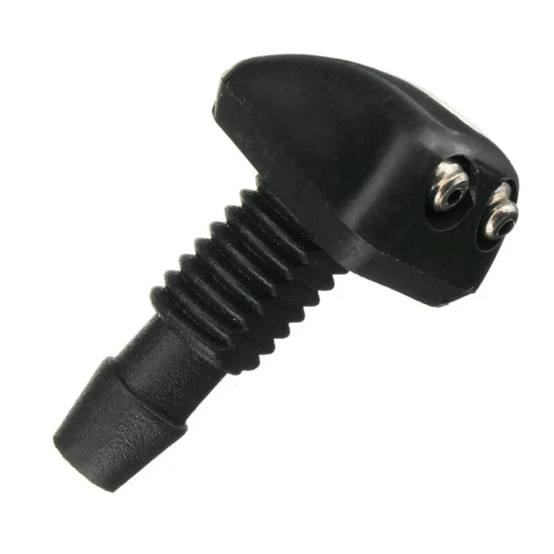 

2Pcs Universal Front Windshield Washer Wiper Nozzle Sprayer Sprinkler Water Spout Outlet For Mazda For Hyundai Washer Nozzle