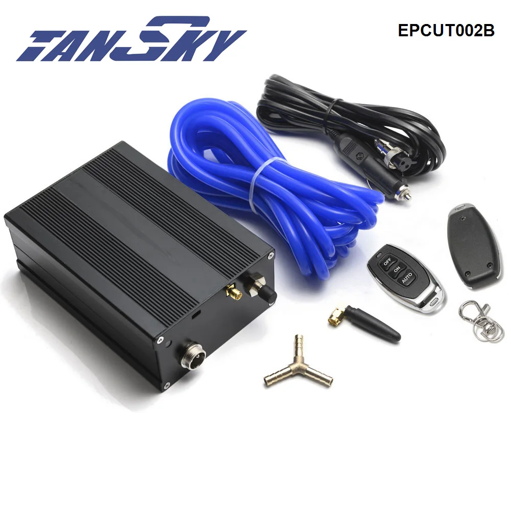 

TANSKY Electric vacuum pump controller Control Box For Exhaust Downpipe Muffler Cutout Valve EPCUT002B