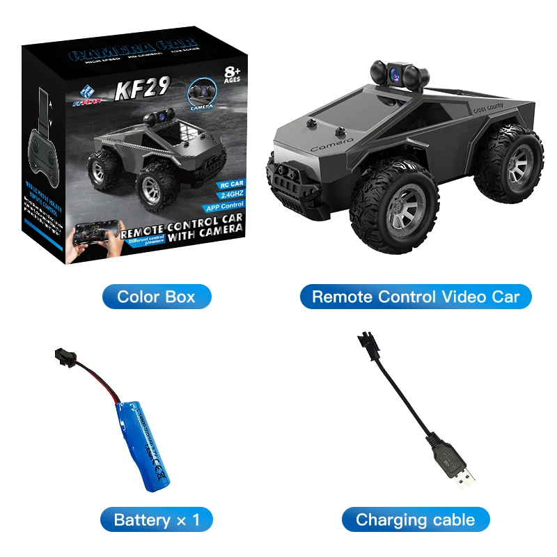 1:28 RC HD Camera FPV WIFI Mini Remote Stunt Car With LED Lights APP Control Racing Cars Toy For Kids&Adult_voghion.com