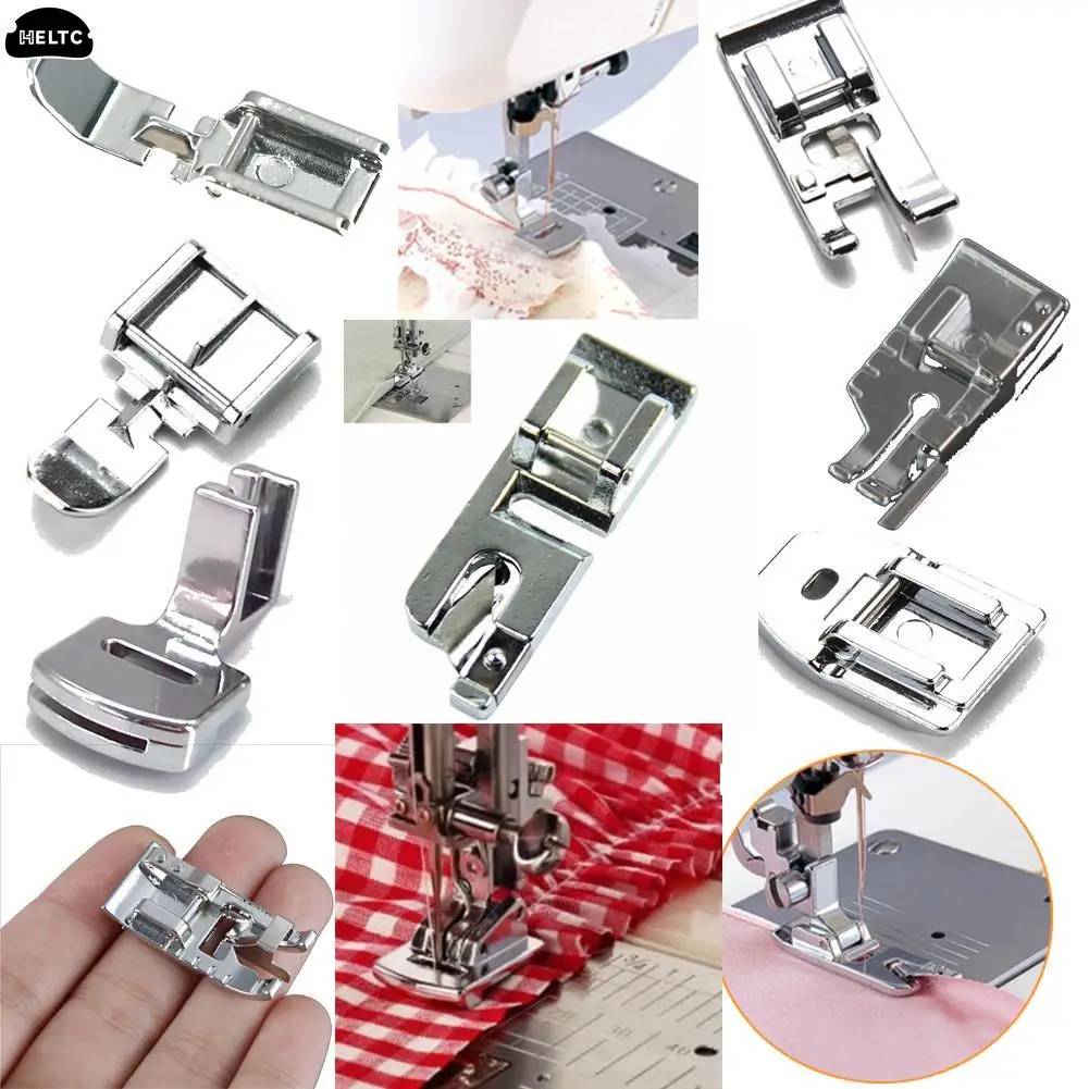 Domestic-Sewing-Machine-Accessories-Presser-Foot-Feet-Kit-Set-Hem-Foot ...