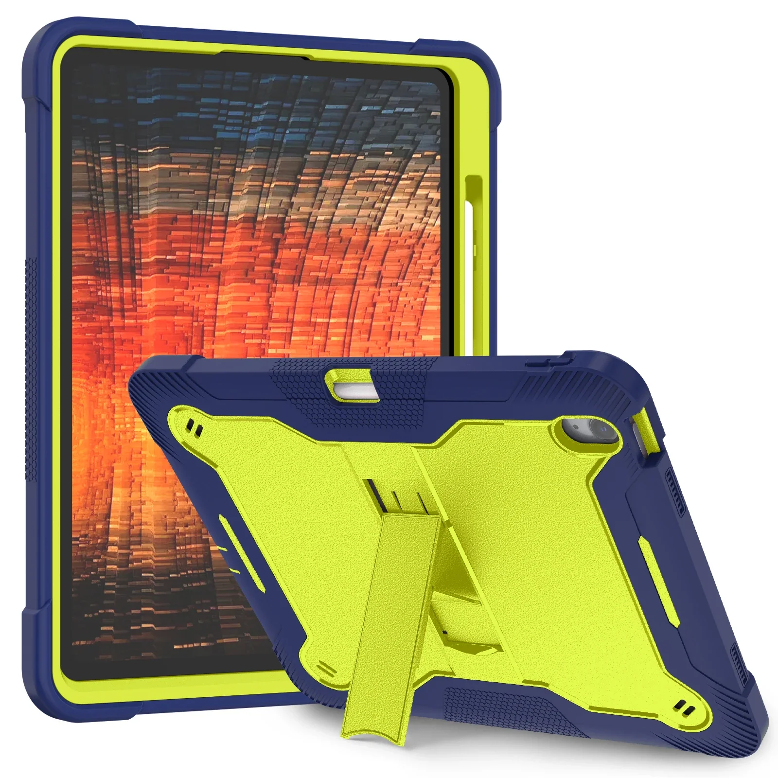 Durable Armor Stand Back Case with Built-in Stand