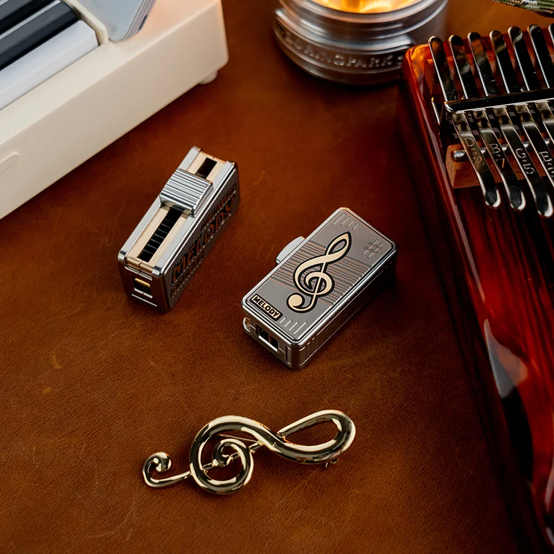 Stock】DJG MELODY Titanium Alloy Mechanical Scale Push Slider EDC