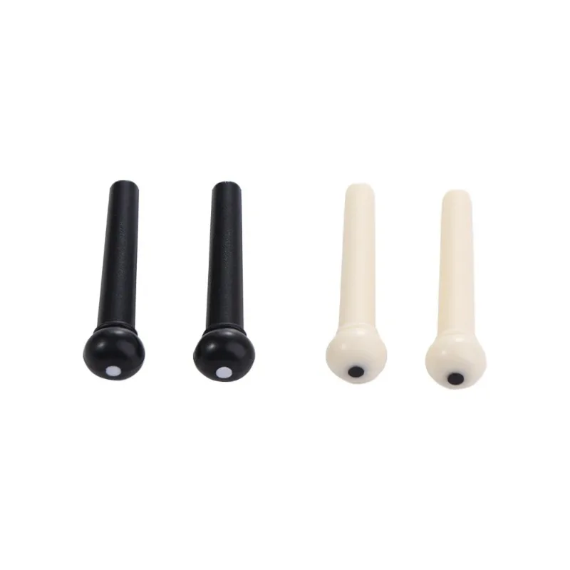 12 Acoustic Guitar Bridge Pins, Fixed Tuning, Durable Tailpiece Performance, School String Nail Instrument Set, Music Instrument