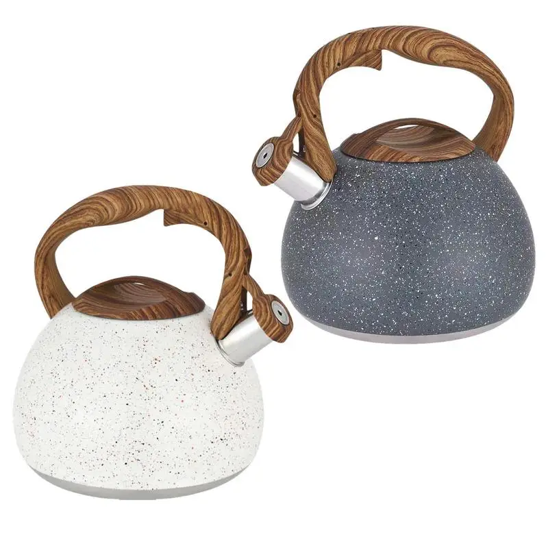 Stainless Steel Whistling Tea Kettle 3L