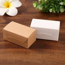 

200pcs Retro Memo Pads DIY Kraft Blank Greeting Graffiti Postcard Handwritten Words Message Cards(each 100 of White, Leather