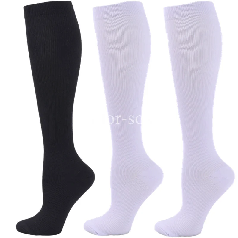Compression Socks - Knee High, Anti-Fatigue & Pain Relief Stockings for Men and Women (3 Pairs)