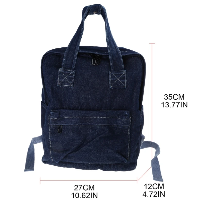 Women Backpack Vintage School Bookbag Handbag Daypack Rucksack Shoulder Bag for Teenager Girls