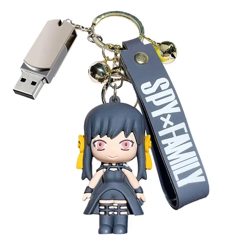 

Keychain Cute Loid Forger Anya Forger Yor Forger Hang On Bag Accessories Anime Figures PVC Keychains For Boys
