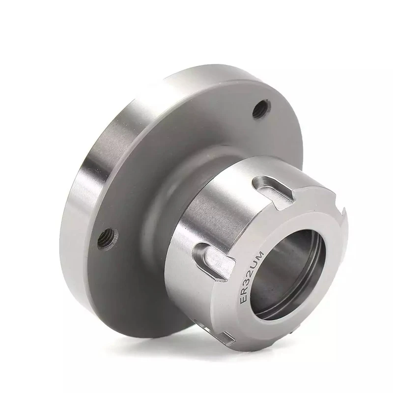 

HOT! 80MM ER32 Diameter Collet Chuck (3901-5032)Compact Lathe Tight Tolerance CNC Bearing Steel Clamping Milling Tool 8Cmx5cm