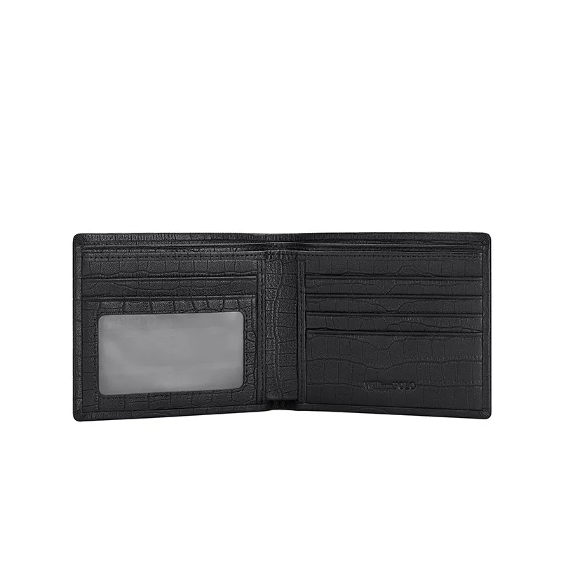 Men Wallets Fashion Short Design Card Holder Men Leather Purse Solid Coin Pocket High Quality Male Purse 3