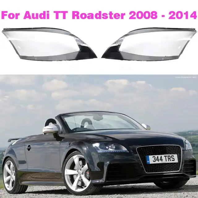 Für Audi TT Roadster 2008 2009 2010 2011 2012 2013 2014 Scheinwerfer  Abdeckung Objektiv Transparent Lampenschirm Scheinwerfer Shell Plexiglas -  AliExpress